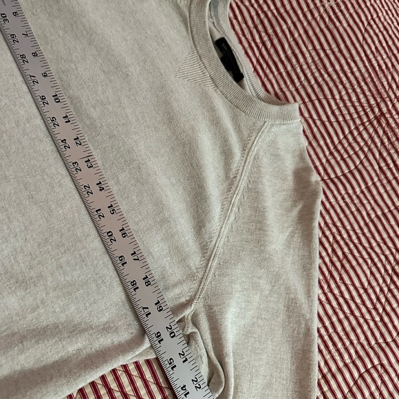 Banana Republic Men's Organic Cotton Sweater - Cream - Picture 3 of 7